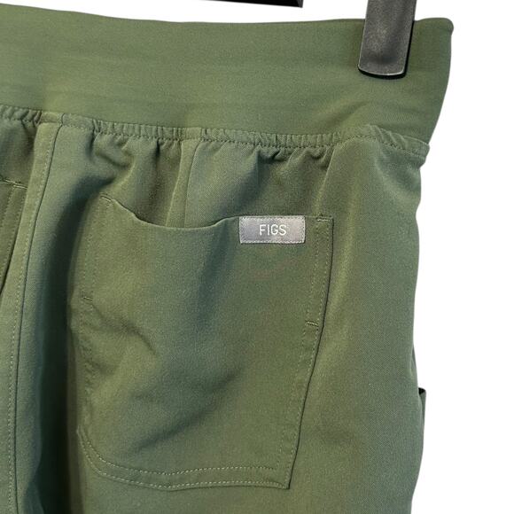 FIGS Zamora Jogger Scrub Pants Women's Sz XS Moss Healthcare Comfort Stretch - Picture 6 of 7